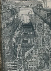 Acélfészek. Cunard White Star Georgic bélés, 1927-1929, 1936