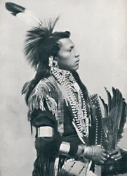 Észak-amerikai indiánok fő profilja, 1912
