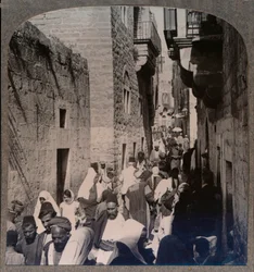Egy utca Betlehemben, 1900