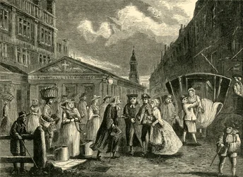 Egy esküvő a flottában, 1740-es évek, 1872.