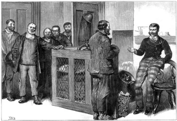 Szénbánya zárlat, Dél-Wales, 1875