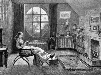 Egy diáklány a Cambridge-i Egyetemen, 1873, 1951
