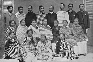 Hova egy csoportja, Madagaszkár népe, 1912