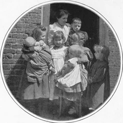 Egy boldog kis csoport, London, 1901 1901