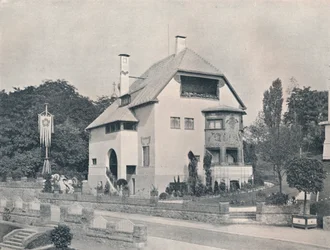 Hans Christiansen által tervezett ház, c1901 1901-1902