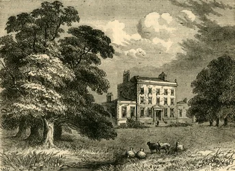 Abney House, 1845, c1876.