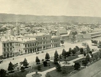 Adelaide, a Posta toronyból, 1901.