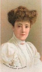 Adelina Patti 1843-1919, spanyol származású operaénekes, 1911