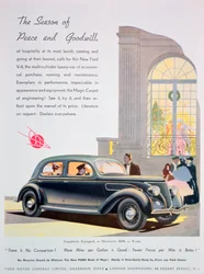 Ford autók hirdetése, 1936