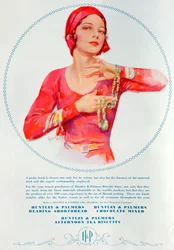 Huntley és Palmers keksz hirdetése, 1930