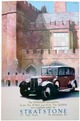 A Stratstone autókereskedők hirdetése, 1935