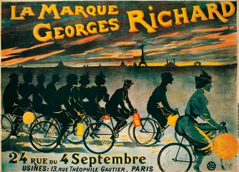 Georges Richard kerékpárok hirdetése, c1900