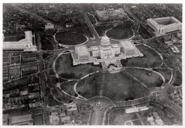 A Capitolium légifelvétele, Washington DC, USA, Zeppelinről, 1928 1933