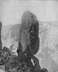 Agassiz-oszlop, Yosemite, 1897.