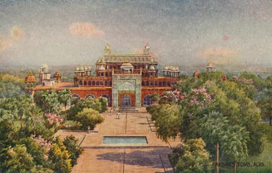 Akbars Tomb, Agra, .