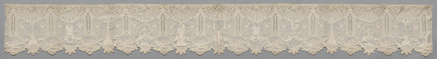 Oltárterítő, 1800-as évek.