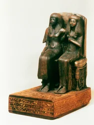 Amenemope és nő, egyiptomi, 19. dinasztia