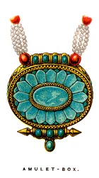 Amulettdoboz, 1923