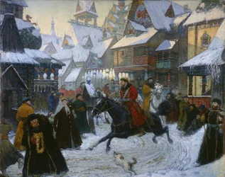 Egy ősi orosz város. A lovasok, 1910-es évek