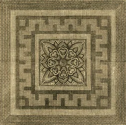 Ókori római járda a Threadneedle utcában, 1841, 1897.