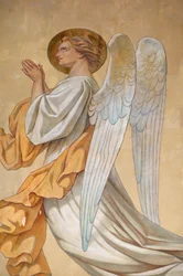 Angyal. Saint-Didier templom Voreppe Franciaország