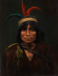 Anisha indián, kb. 1890-1892.