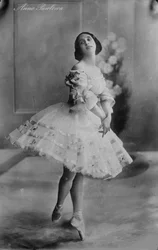 Anna Pavlova, orosz balerina, 1910-es évek