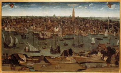 Antwerpia in Brabancia, 1530 körül.