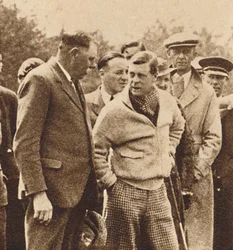 Lelkes golfozó, 1937