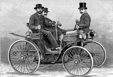 Armand Peugots első motorkocsija, 1890