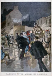 A rendőrség letartóztatta, Párizs, 1900
