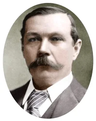 Arthur Conan Doyle skót író, 1900