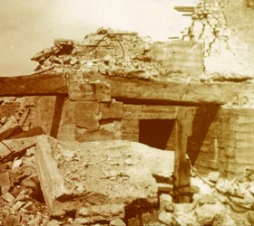 Tüzérség, Ramskapelle, Belgium, 1914-c1918