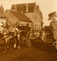 Tüzérség halad a vonalon, c1914-c1918