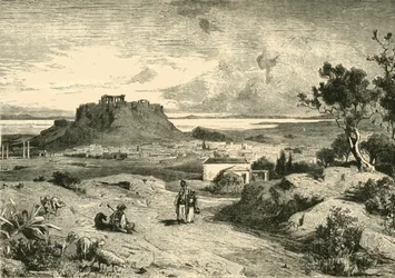 Athén, 1890.