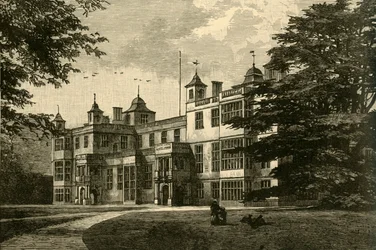 Audley End, Nyugati Front, 1898.