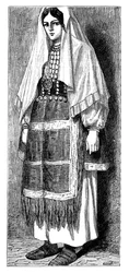 osztrák paraszt, 1890 körül
