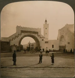 Bab Al Hadhra, Tunisz, Tunézia, 1901