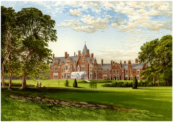 Bagshot Park, Surrey, Connaught herceg otthona, 1880.