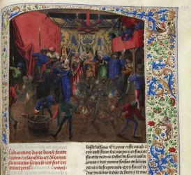Bal des Ardents, kb. 1470-1475.