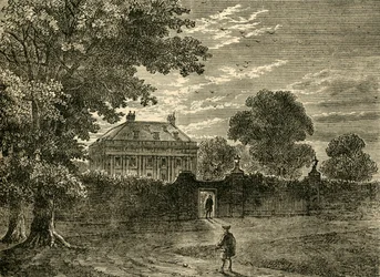 Balmes-ház 1750-ben, c1876.