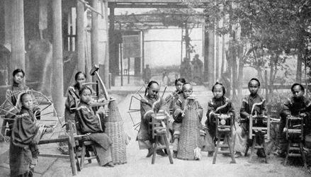 Kosárkészítők, Hongkong, 1922