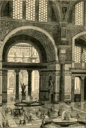 Caracalla fürdőit felújították, 1890.