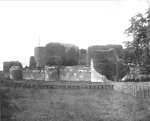 Beaumaris kastély, Anglesey, Wales, 1894.
