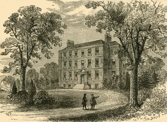 Belsize-ház 1800-ban, 1876 c.