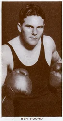 Ben Foord, dél-afrikai ökölvívó, 1938