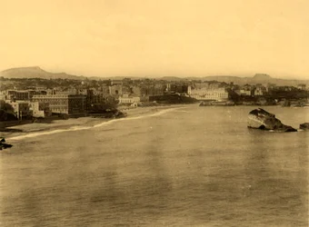 Biarritz – Vue Generale, Általános nézet, 1930.
