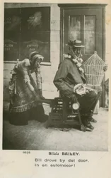 Bill Bailey képeslap. Bill Bailey, a Wont You Please Come Home egy 1902-ben megjelent népszerű dal volt