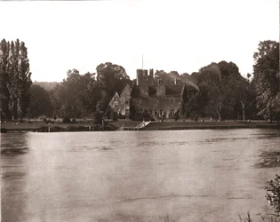 Bisham Abbey, Marlow felett, Berkshire, 1894.