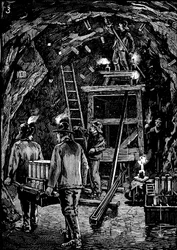 A Flood Rock felrobbantása, 1885